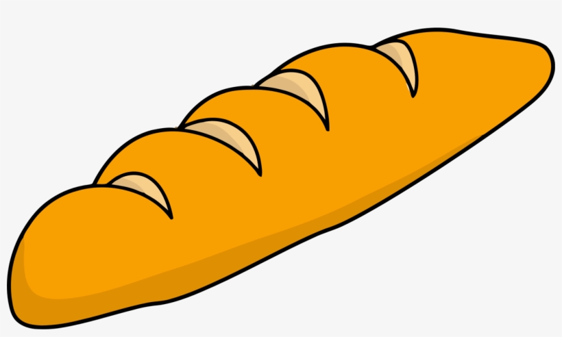 Baguette French Cuisine Loaf Bread Drawing - Baguette Clipart, transparent png #3142134