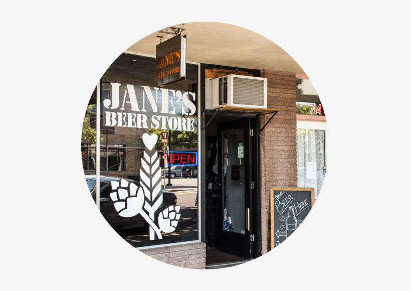 Jane's Beer Storefront - Beer, transparent png #3143025