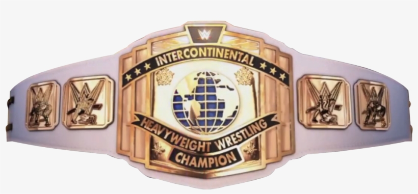 Wwe Wrestlemania Custom Match Card With Psd Link - Wwe Intercontinental Championship Belt, Boy's, Size:, transparent png #3143242