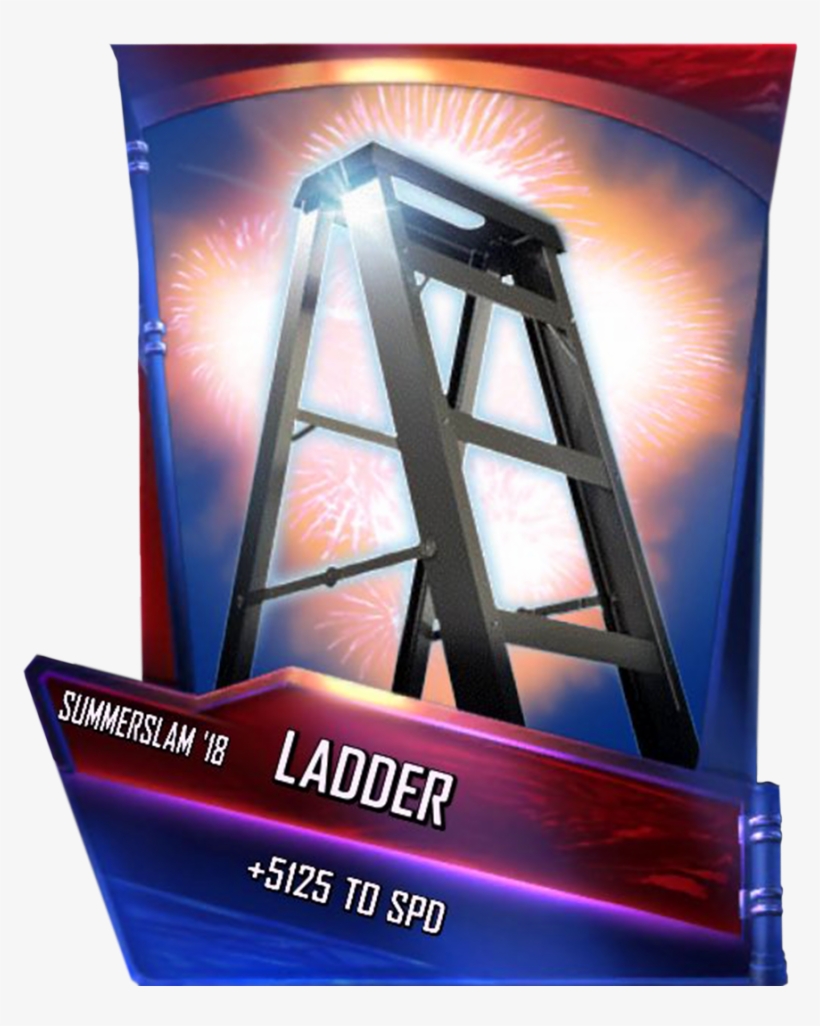 Support Ladder S4 21 Summerslam18 - Wood, transparent png #3143354