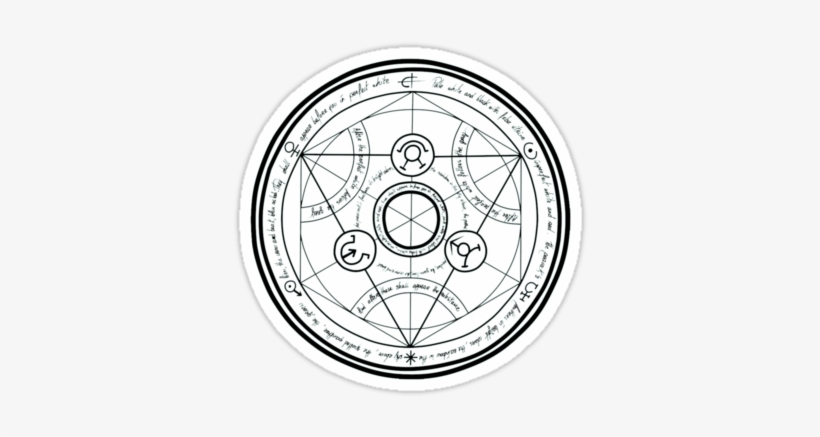 Fullmetal Alchemist Transmutation Circle Guide Ramsesxll - Circulo De Transmutação Fullmetal Alchemist, transparent png #3143437