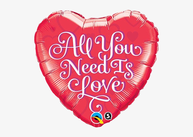 All You Need Is Love Heart Balloons Balloons Balloon - All You Need Is Love Balloon Gift, transparent png #3143688