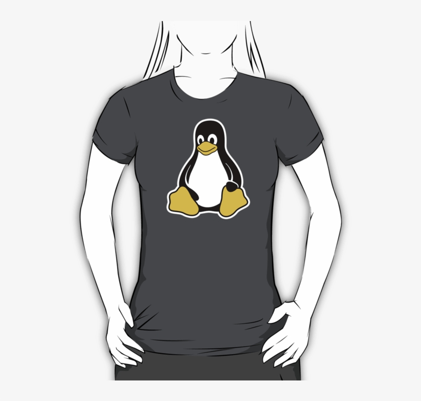 Linux Tux T-shirt - Sysadmin T Shirt Cool, transparent png #3143779