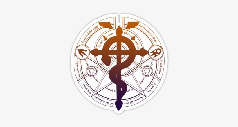 fullmetal alchemist reverse transmutation circle