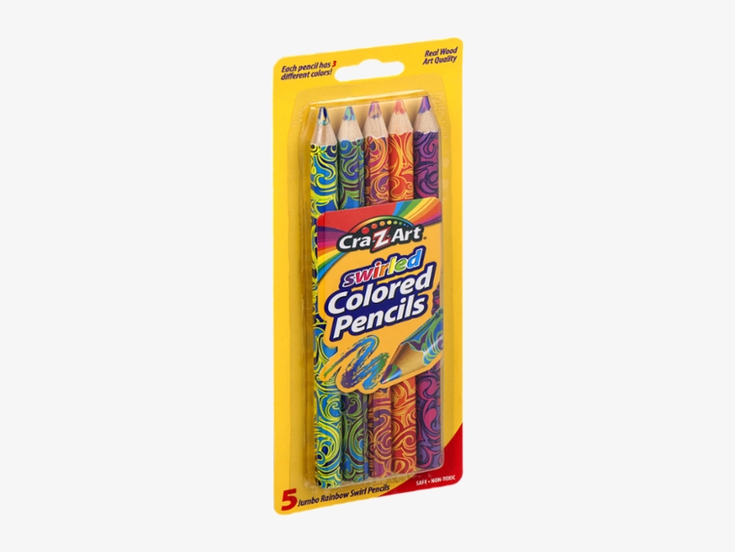 Cra-z-art Coloured Pencils, 12ct, transparent png #3143997