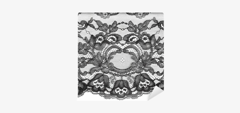 Black Lace Texture Png Download - Om Den Hårda Vintern Av Ismail Kadare, transparent png #3144040