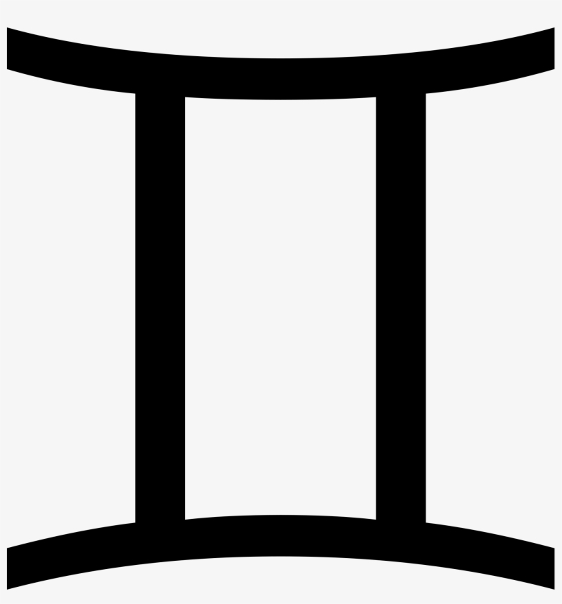 Open In Media Viewerconfiguration - Gemini Symbol, transparent png #3144245