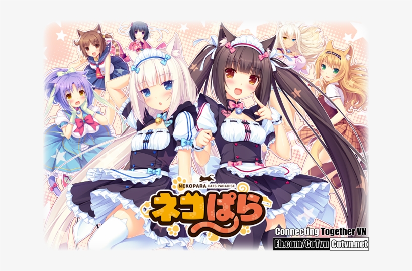 Anime Nekopara Tung Video Quảng Cáo Đầu Tiên - Cat Girl Chocola & Vanilla, transparent png #3144445