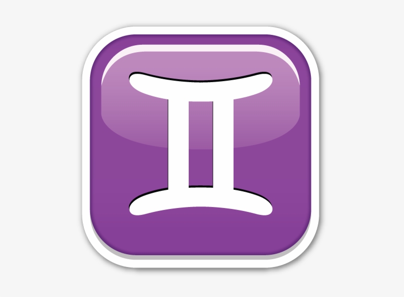 Gemini - Aries Emojis And Emoji Stickers, transparent png #3144472