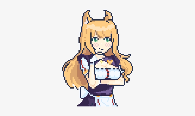 [oc][cc] Maple From Nekopara - Kawaii Pixels, transparent png #3144476