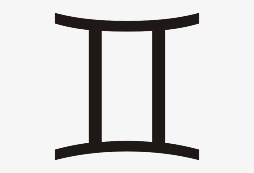 Gemini - Gemini Symbol, transparent png #3144575