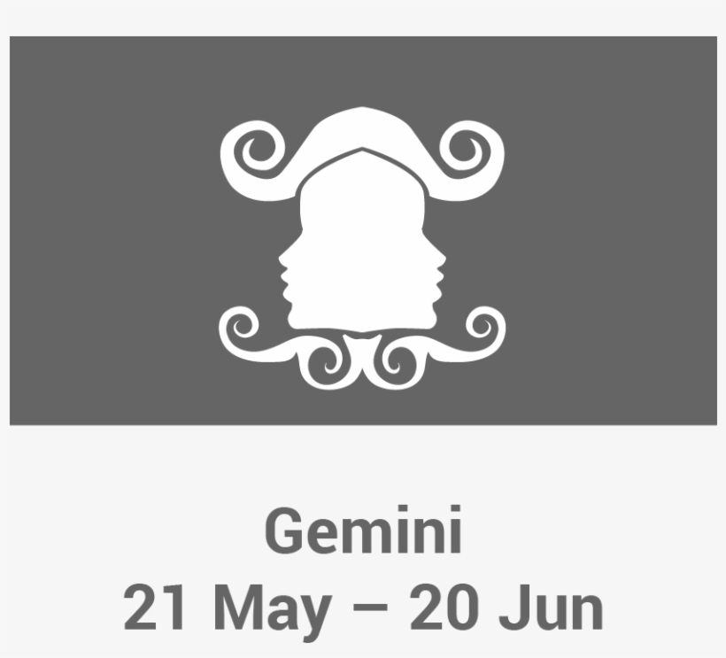 Gemini - Horoscope, transparent png #3144847
