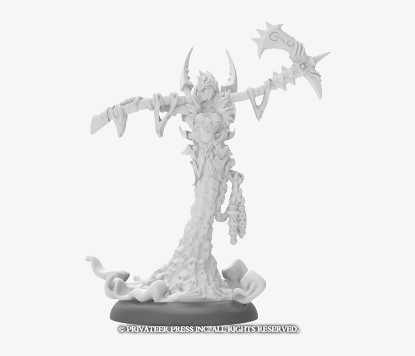 The Wispy Tendrils At The Bottom Also Evolved From - Cryx Bane Witch Agathia, transparent png #3144912