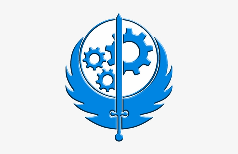 Fot Bos Insignia - Fallout 4 Brotherhood Of Steel Logo, transparent png #3145043