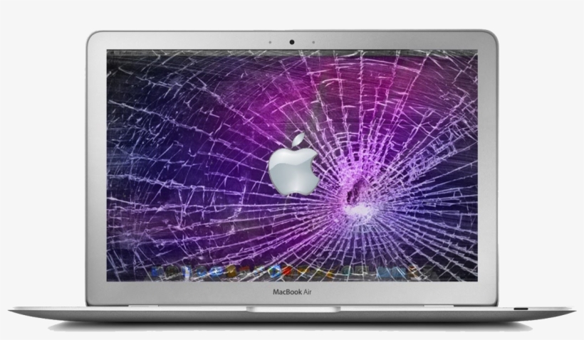Broken Laptop We Are Approved To Carry Out Repairs - Macbook Air Smashed Screen, transparent png #3145122