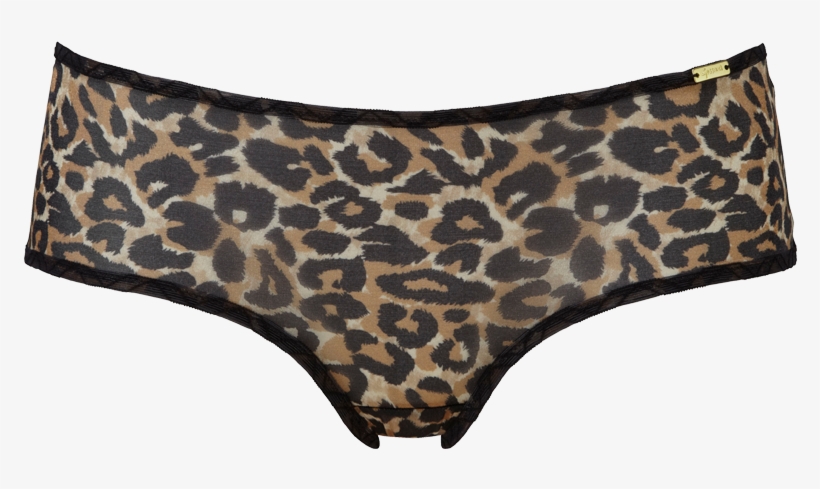 Glossies Leopard Short - Gossard Glossies - Culotte - Stampato, transparent png #3145294