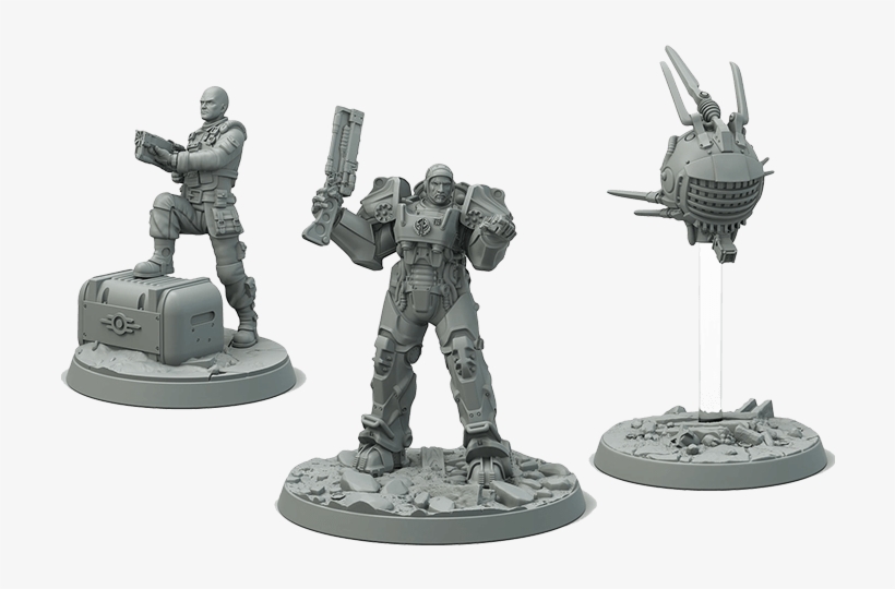 Wasteland Warfare - Fallout Wasteland Warfare Brotherhood Of Steel Core, transparent png #3145318