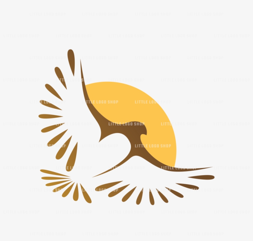 Golden Eagle Art Png, transparent png #3145441
