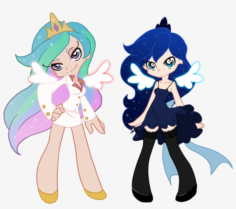 Derpy Hooves Princess Luna Princess Celestia Applejack - Panty And Stocking With Garterbelt Style, transparent png #3145531