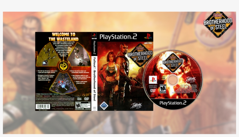 Fallout Brotherhood Of Steel Playstation 2 Ps2, transparent png #3145555