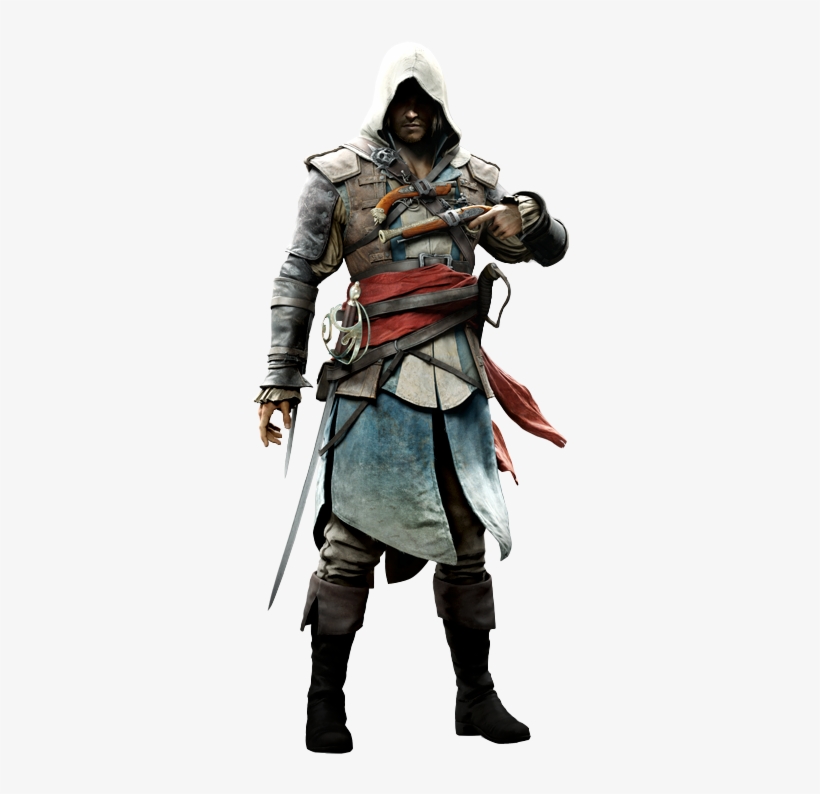 Aci-edward - Assassin's Creed 4 Edward Kenway Png, transparent png #3145862