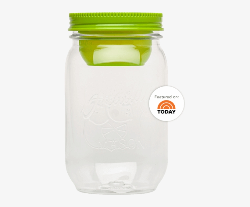 Classic Mason Salad Jar - Aladdin Food Dispenser Mason 1000m Petroleum Box, transparent png #3146129