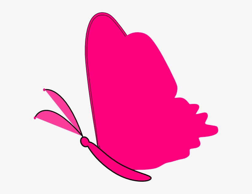 Pink Butterfly Clip Art Png, transparent png #3146175