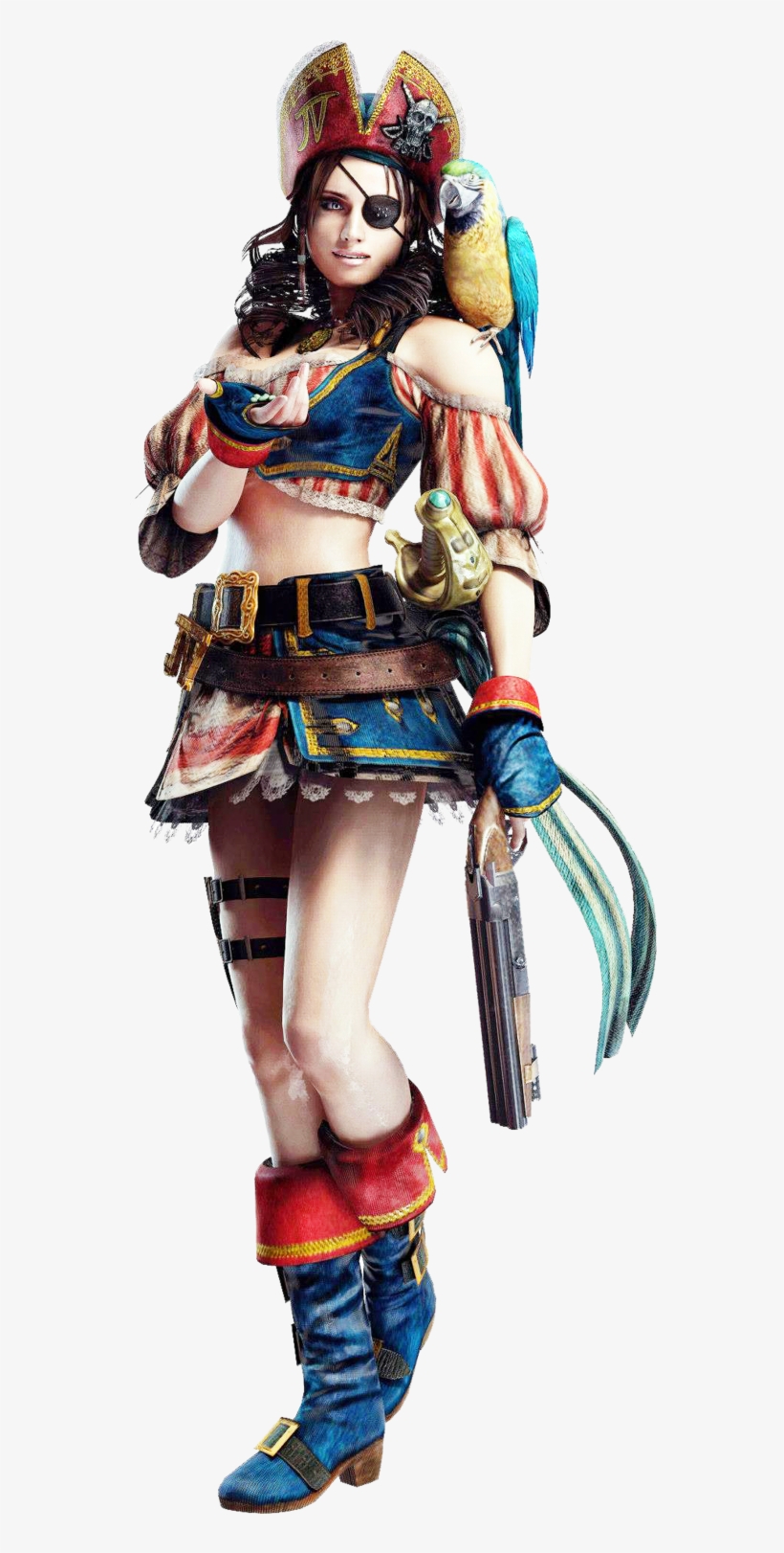 Jill Valentine Pirate Render By Thanhthao90 - Jill Valentine Pirate, transparent png #3146313