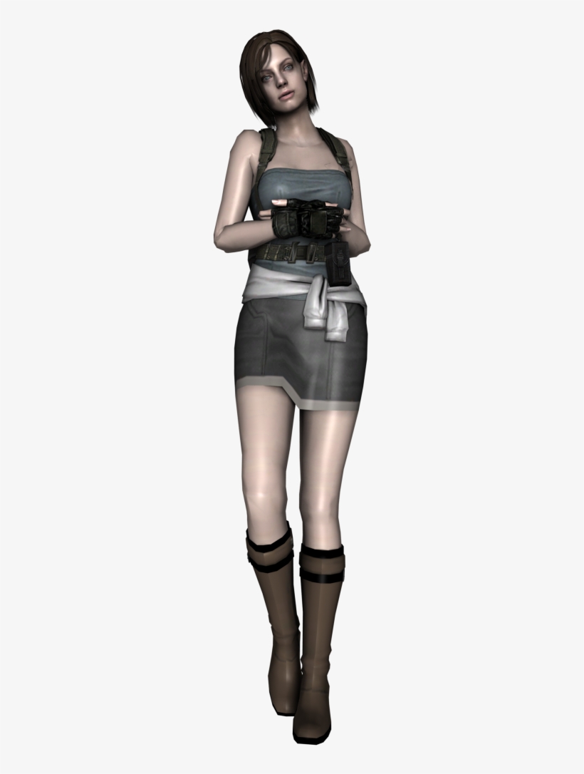 Jill Looks A Bit Strange To Me With Her Face But I - Jill Valentine Render Png, transparent png #3146380