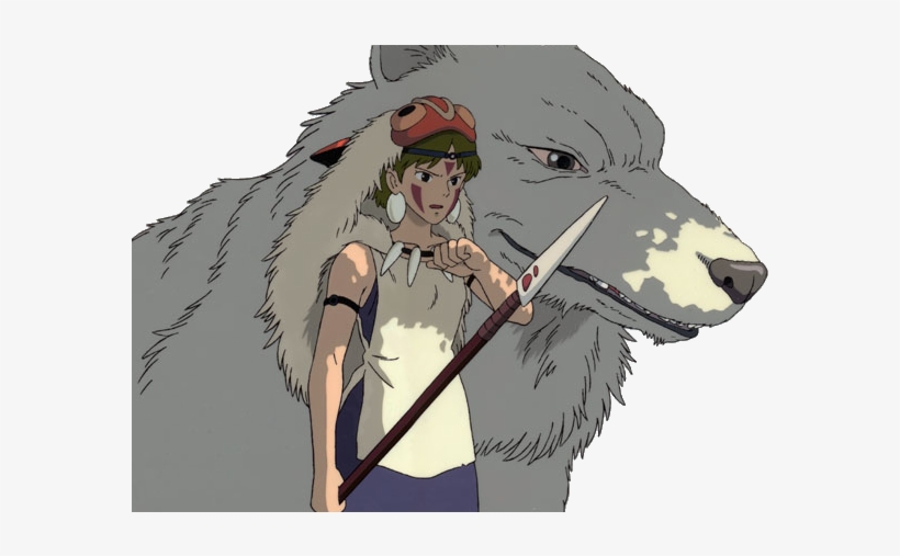 Princess Mononoke Studio Ghibli - Princess Mononoke, transparent png #3146572