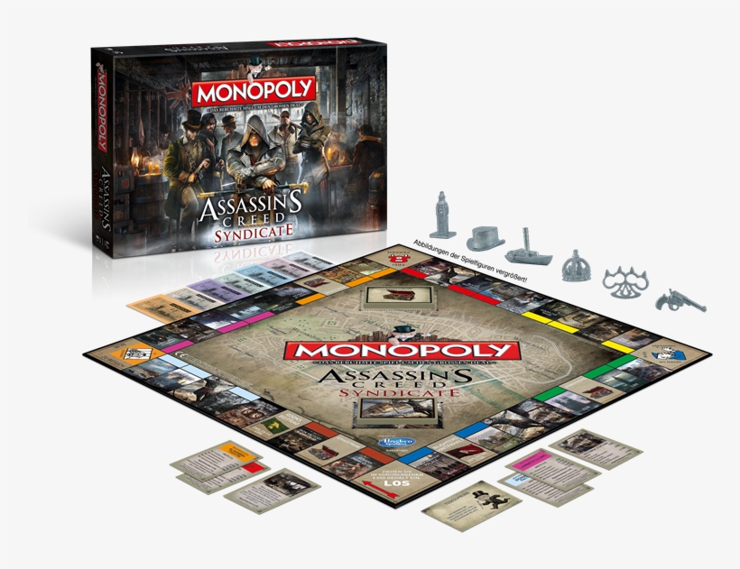 Joe Uessem On Twitter - Assassins Creed Syndicate Monopoly, transparent png #3146633