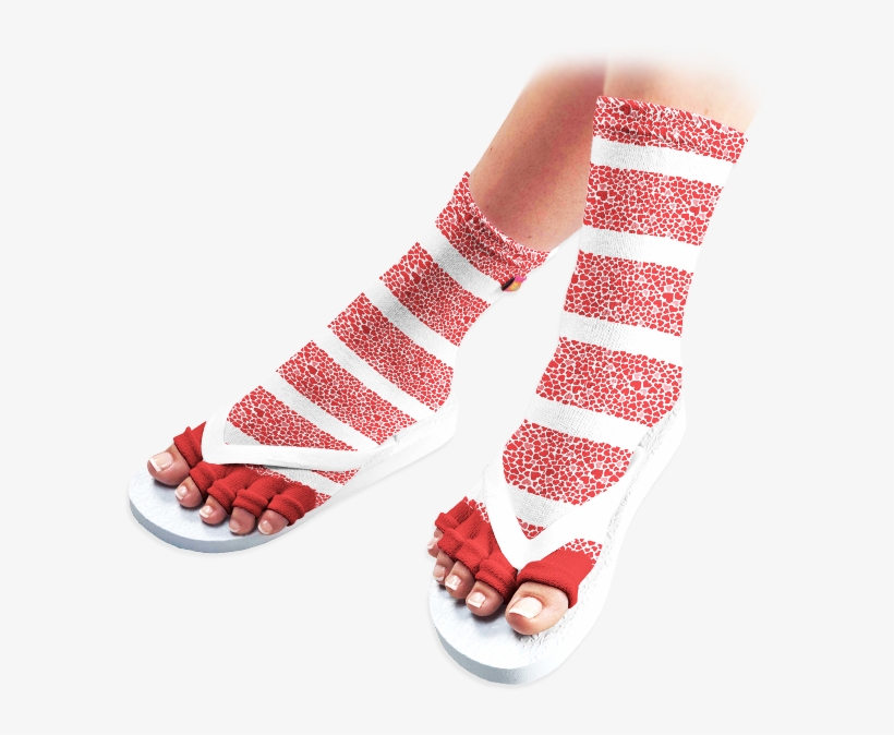 Pedisavers Toe Separator Pedicure Socks, Pink, transparent png #3147299
