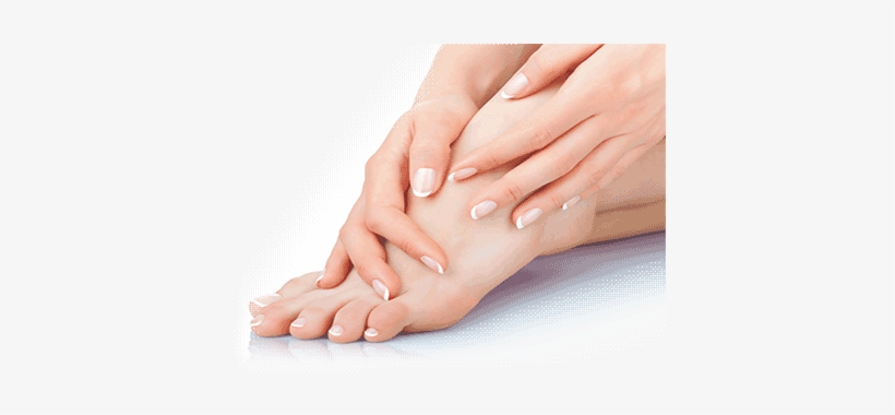 French Pedicure - Hand And Feet Nails, transparent png #3147367