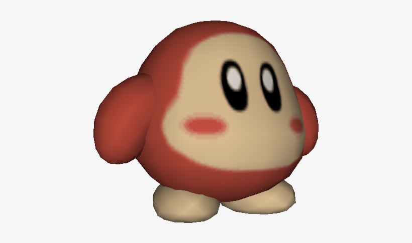 Download Zip Archive - Kirby Waddle Dee 64, transparent png #3147613