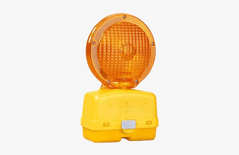Model Econo Light Traffic Highway Barrier Light - Battery Operated Warning Light, transparent png #3147636