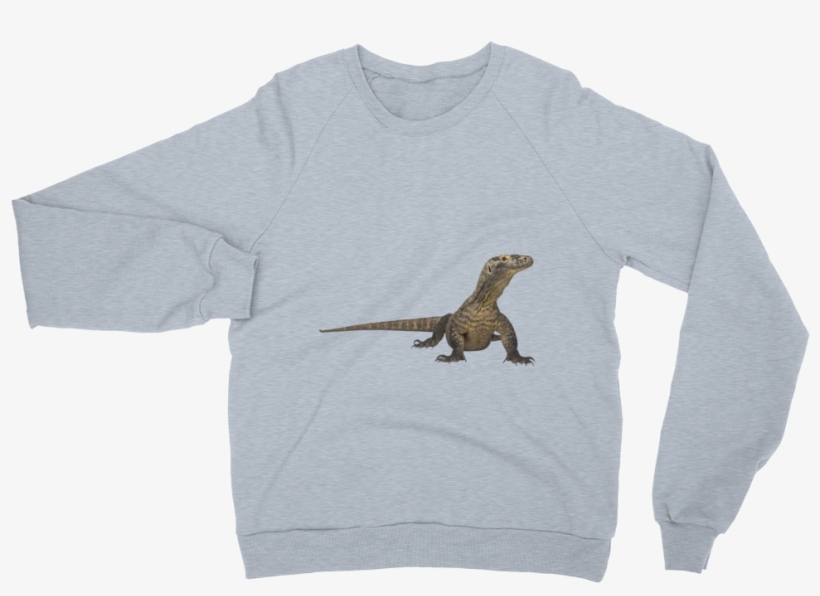 Komodo-dragon Print Unisex California Fleece Raglan - American Apparel 5454w Unisex California Fleece Raglan, transparent png #3147851