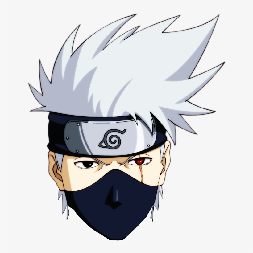 Cartoon Faces, Anime Naruto, Kakashi, Naruto Shippuden, - Hatake Kakashi, transparent png #3148038