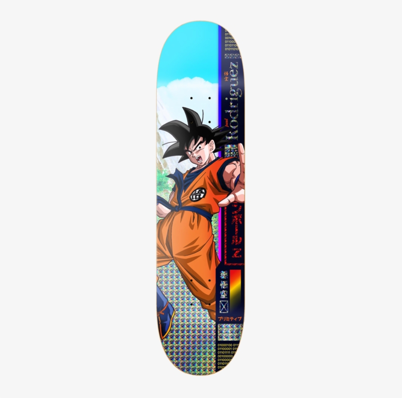 Paul Rodriguez Goku Deck - Primitive X Dragon Ball Z Decks, transparent png #3148086