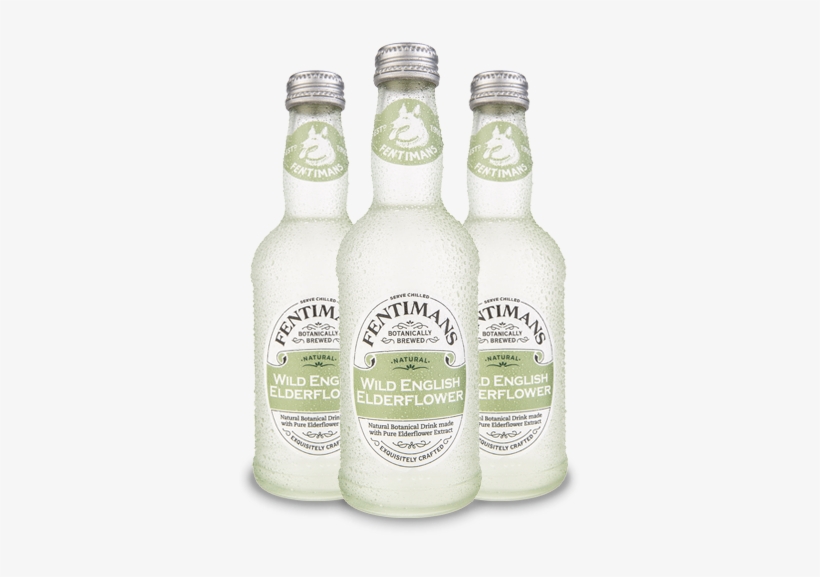 Fentiman's Wild English Elderflower Soft Drink - Fentimans Sparkling Lime & Jasmine 275ml X 12, transparent png #3148448