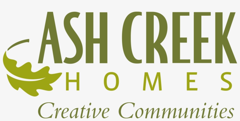 Ach Logo Horizontal W Tag - Ash Creek Homes, transparent png #3148989