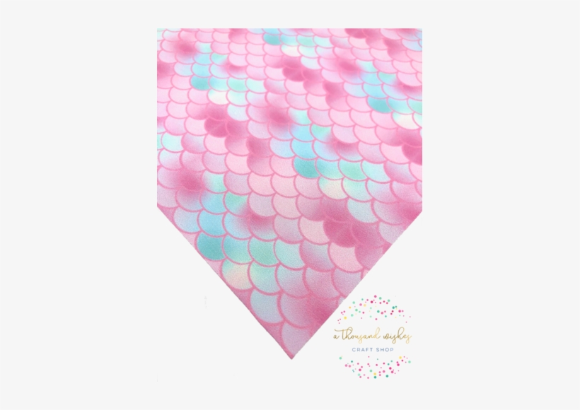 Mermaid Scales - Printed Leather - Fun Patterns, transparent png #3149092