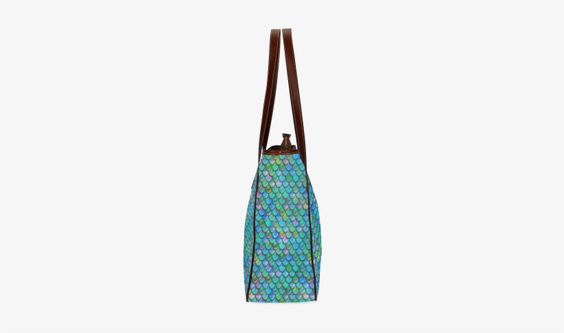 Mermaid Scales Classic Tote Bag Video - Tote Bag, transparent png #3149446