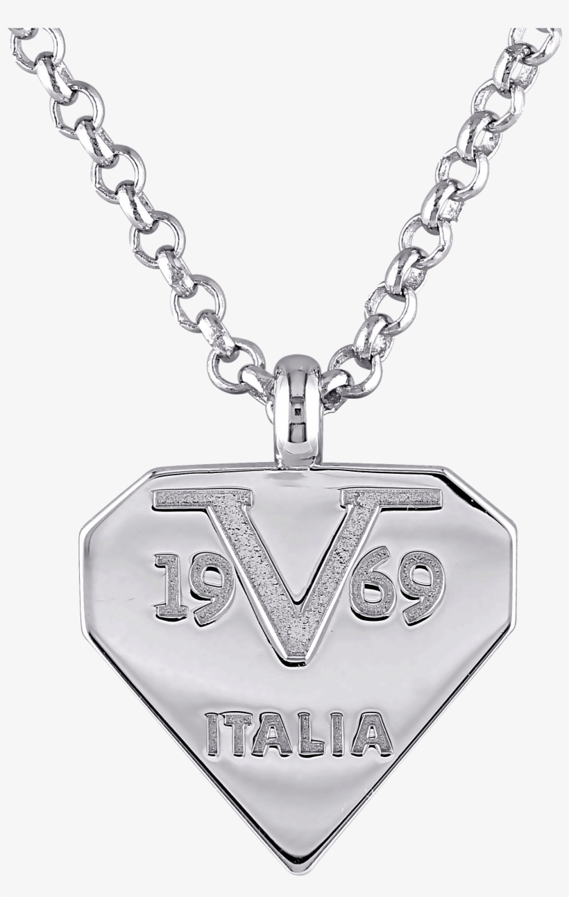 Logomark Necklace - V19.69 Italia Sterling Silver Logomark Necklace, transparent png #3149469