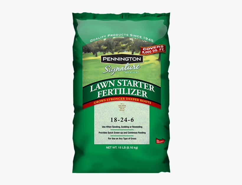 Pennington Lawn Starter 18 24 - Pennington Lawn Starter Fertilizer - 40 Lbs, transparent png #3149498