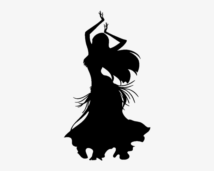 Future Troupe Member - Belly Dancer Silhouette Png, transparent png #3149545
