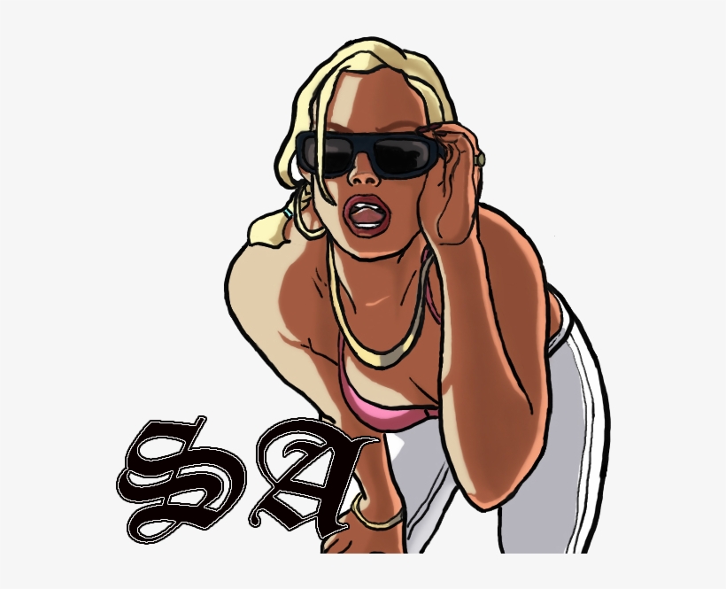 Gta San Andreas Personagens Png - Gta San Andreas, transparent png #3149663