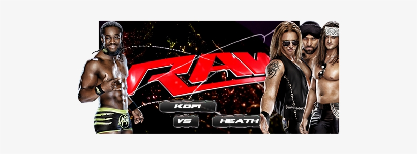 Kofi Kingston Defeated Heath Slater W/drew Mcintyre - Portable Network Graphics, transparent png #3149952