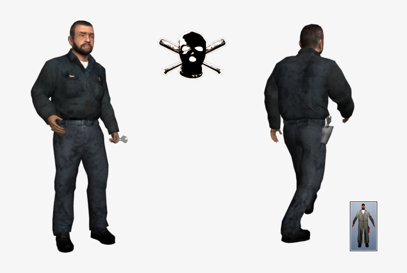 Gta Sa Mechanic Skin, transparent png #3149996