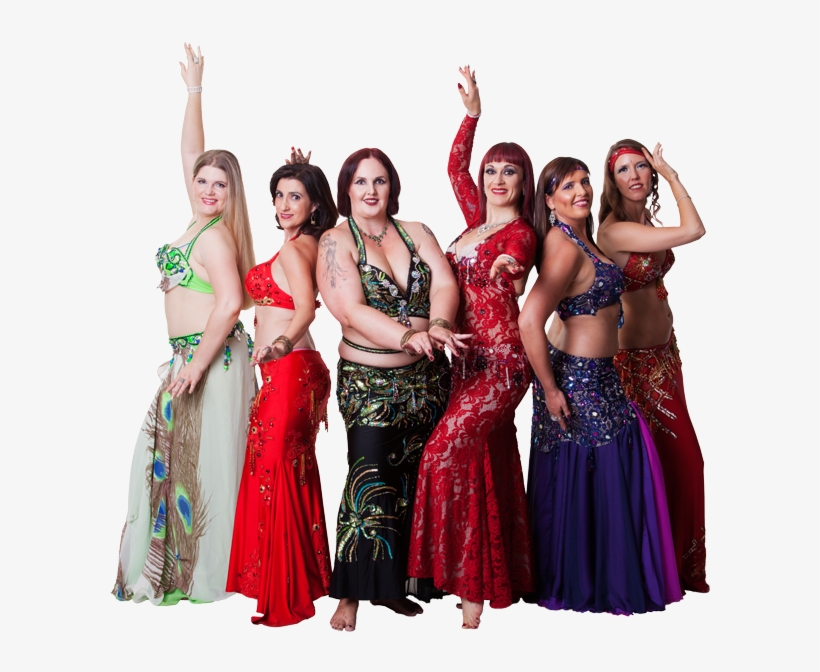 We Are A Troupe Of Professional Belly Dancers - Bally Dance Group Png, transparent png #3150228