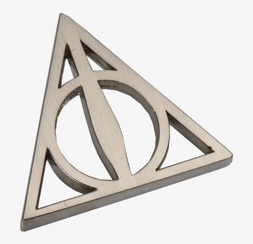 Deathly Hallows Pin Badge - Harry Potter Deathly Hallows Pin Badge, transparent png #3150229